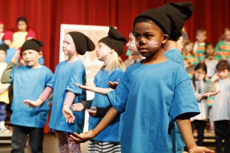 2018 May 03: Kindergarten and 1st grade musical at Colorado Academy in Denver, CO. Trevor Brown, Jr./Trevor Brown Photography