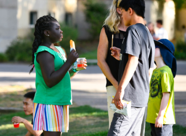 The Back-to-School picnic at Colorado Academy.