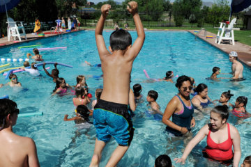 All CA Horizons students learn to swim.
