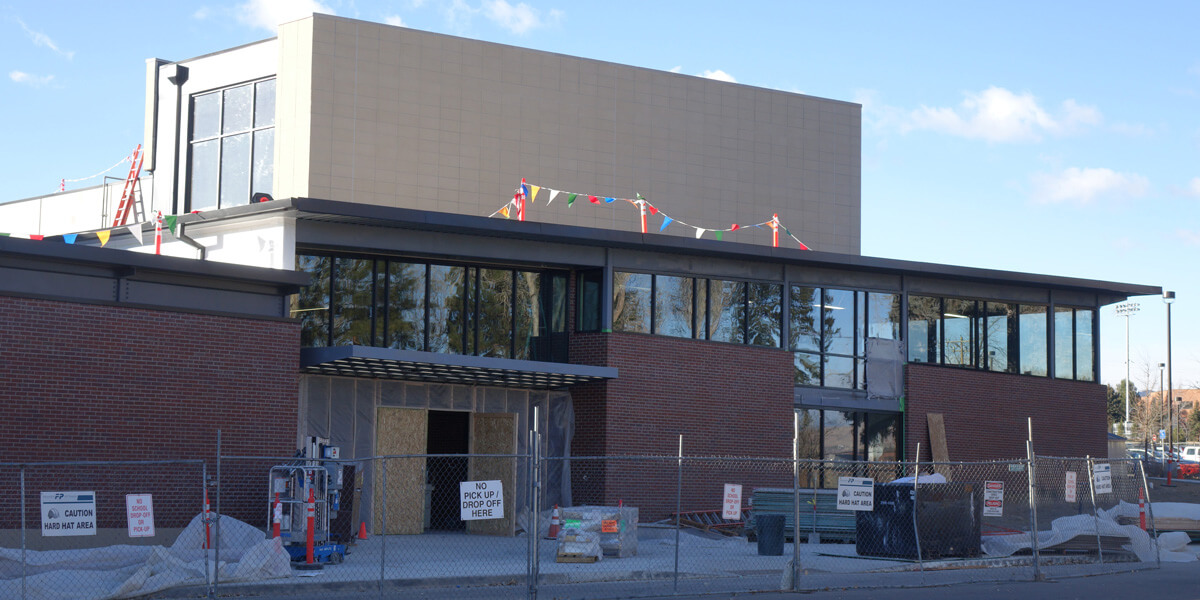 CA's new Athletic Center will open on February 6.