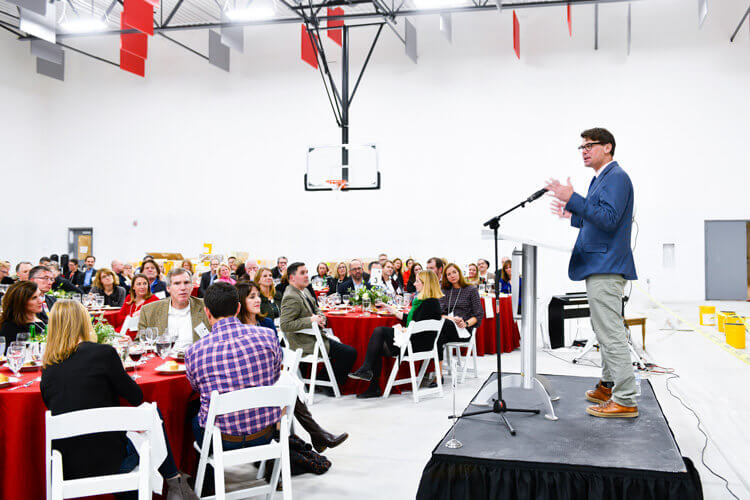 The evening ended with remarks by Dr. Davis