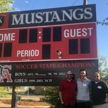 Soccer alums