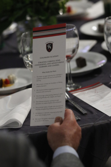 Colorado AcademyÕs Alchemist Dinner