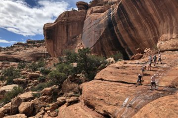 Dr. Mike Davis led an Upper School Interim trip to Bears Ears National Monument last year.